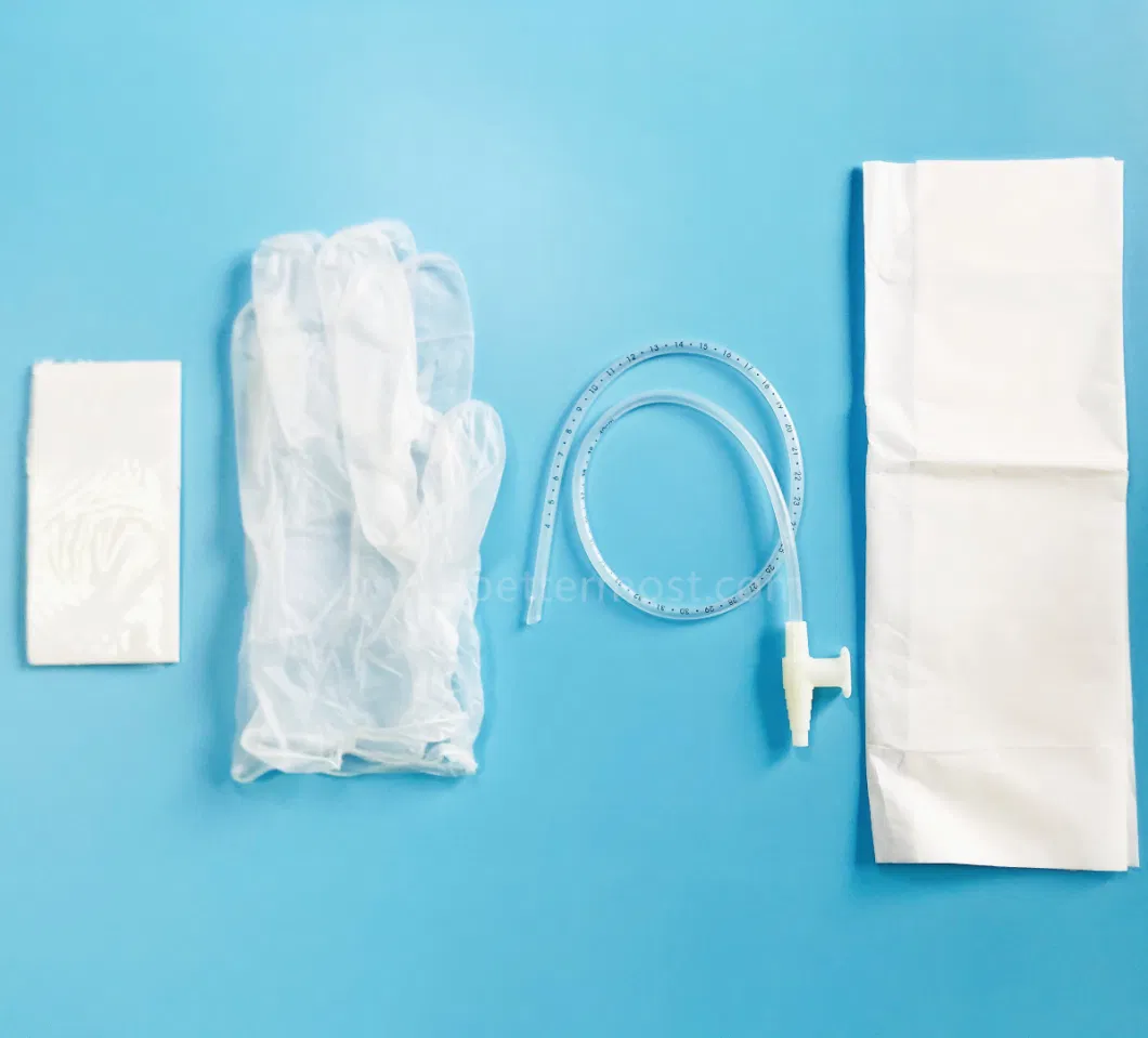 Bm® Disposable High Quality Medical Suction Catheter Kit Size Fr5-Fr22