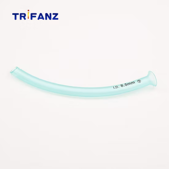 Hochwertige grün-blaue Farben PVC Nasopharyngeal Airway Guedel Nasal Airway